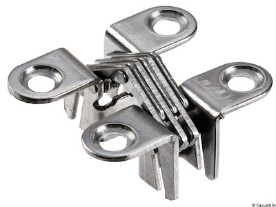 Cerniera a scomparsa per porte e sportelli AISI 304