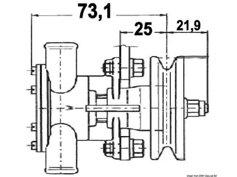 Pompa motore FPR 313 