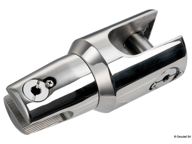 Attacco girevole Mega per ancore, ricavato da barra macchinata con CNC