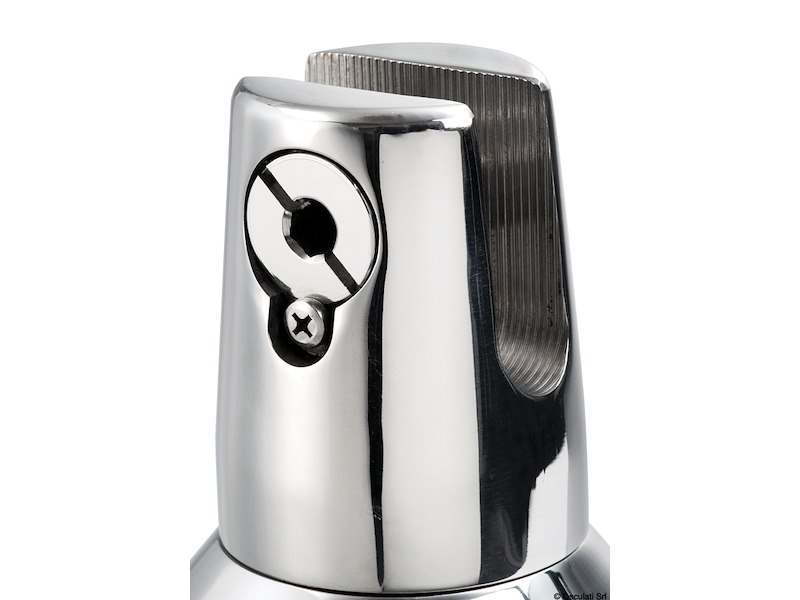 Attacco girevole Mega per ancore, ricavato da barra macchinata con CNC