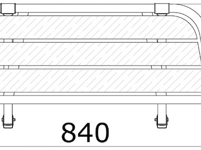 Plancetta di poppa per barche a vela / motorsailer