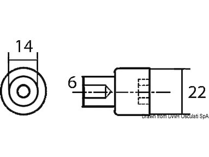 Anodi cilindro per Yamaha
