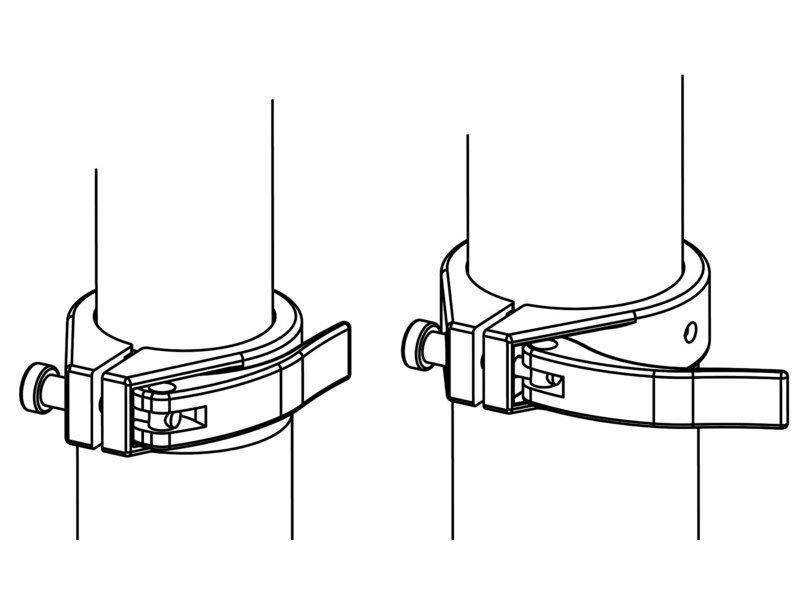 Gamba tavolo Heavy Duty Giant DeLuxe 