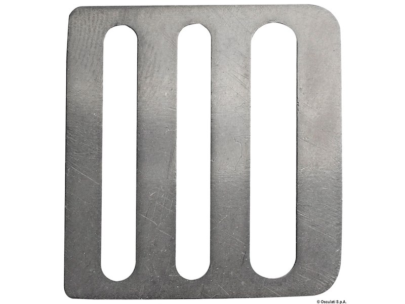 Fibbia inox a 3 passaggi in acciaio inox