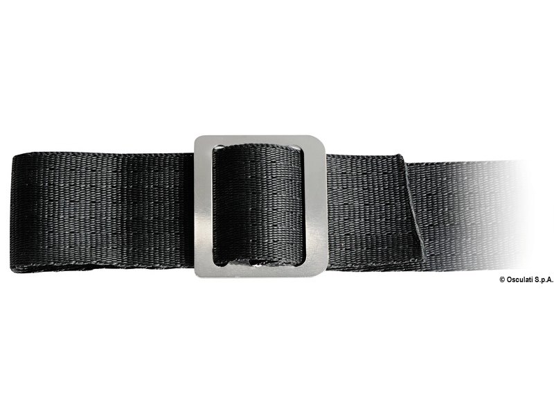 Fibbia inox a 3 passaggi in acciaio inox