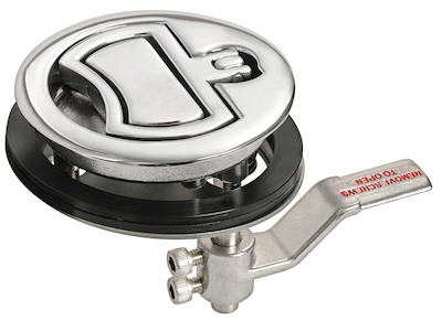 Alzapagliolo e chiusura portelli Cam Latch 90 mm