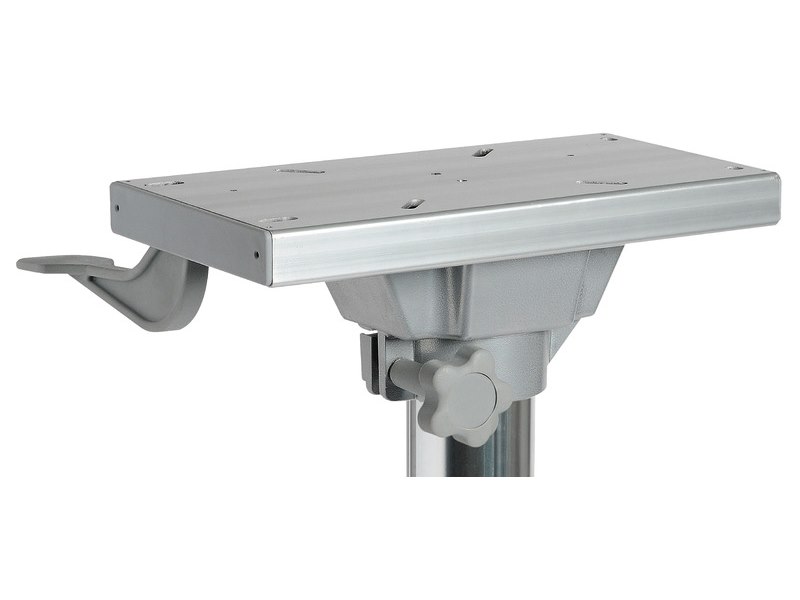 Supporto sedile con slitta girevole lucidato a specchio