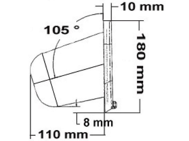 Vano portaoggetti con serratura 
