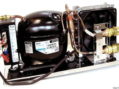 Gruppo refrigerante Isotherm con evaporatore 