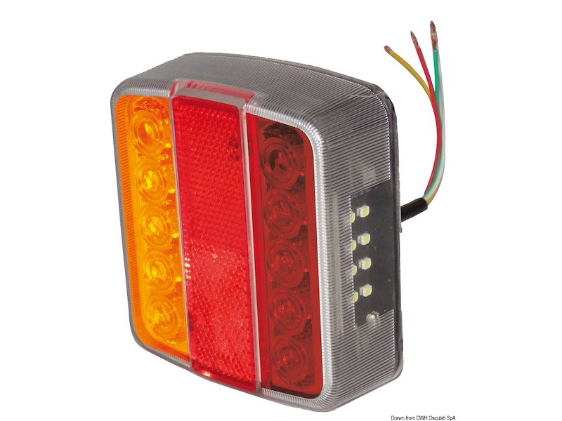 Fanale posteriore a LED