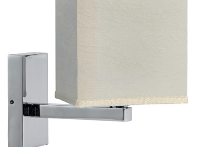 Applique snodata ottone cromato 