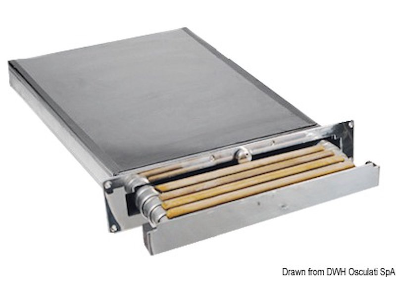 Scaletta Top Line 4 gradini in  teak 