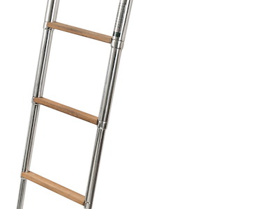 Scaletta Top Line 4 gradini in  teak 