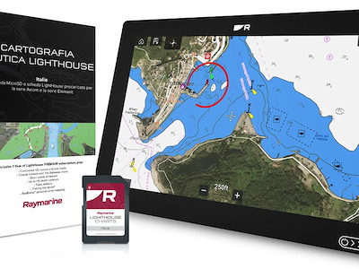 CARTOGRAFIA RAYMARINE LIGHTHOUSE CHARTS