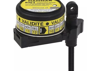 GANCIO IDROSTATICO HAMMAR PER EPIRB