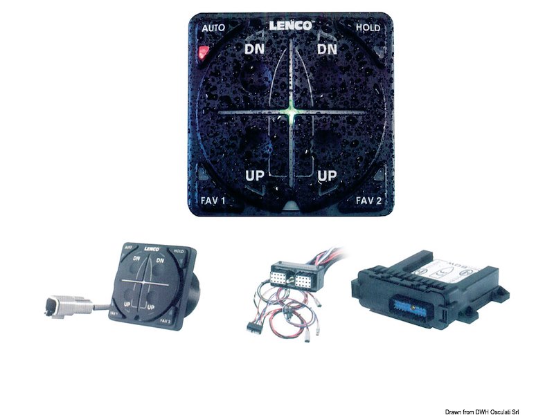 Correttore Lenco doppio cilindro no GPS/NMEA 2000 