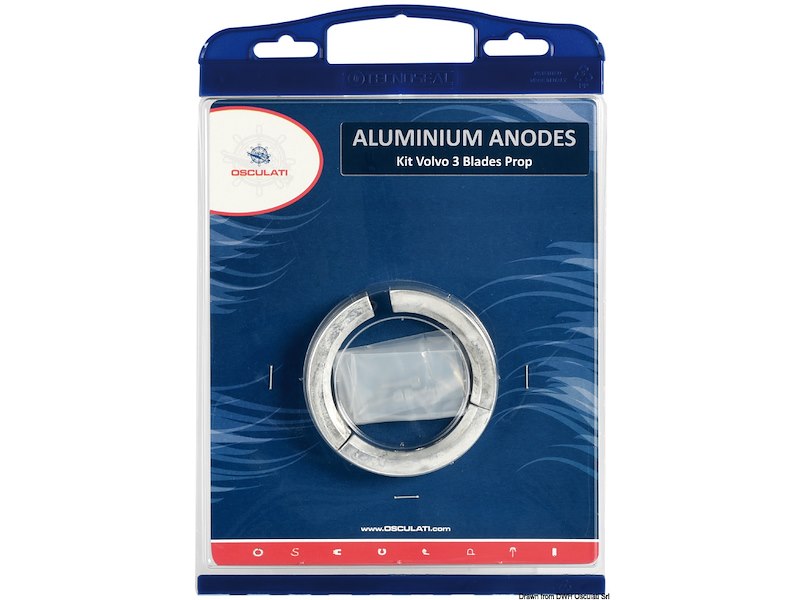 Kit anodi per motori Volvo, intercambiabili con gli originali