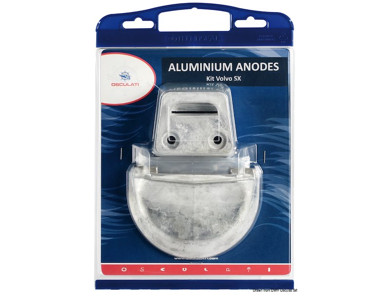 Kit anodi per motori Volvo, intercambiabili con gli originali