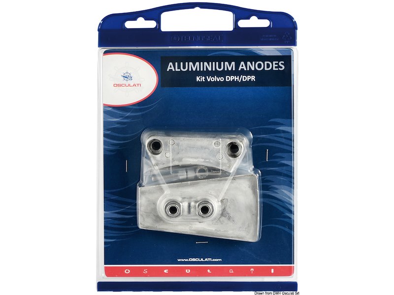 Kit anodi per motori Volvo, intercambiabili con gli originali