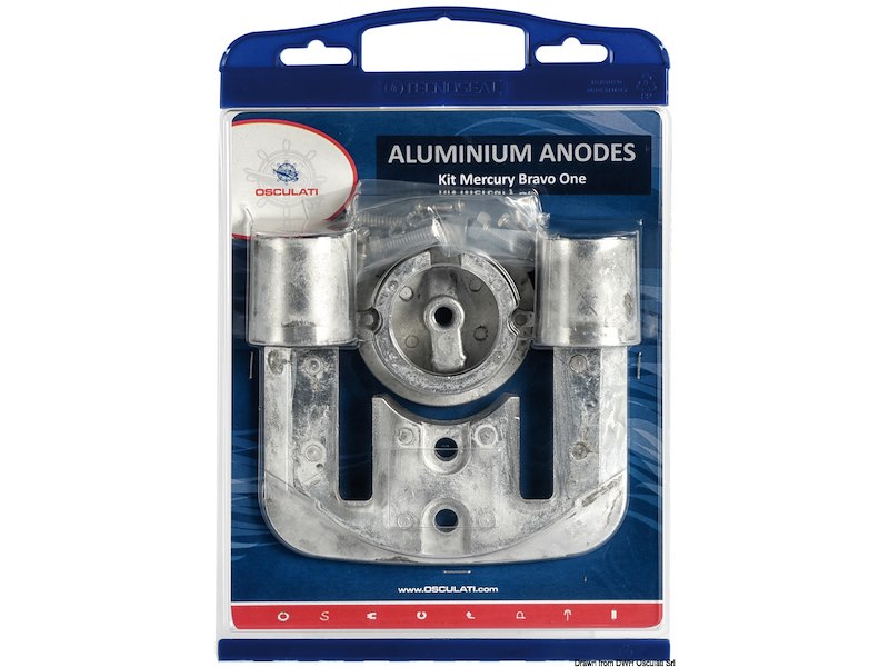 Kit anodi per Mercruiser, intercambiabili con gli originali