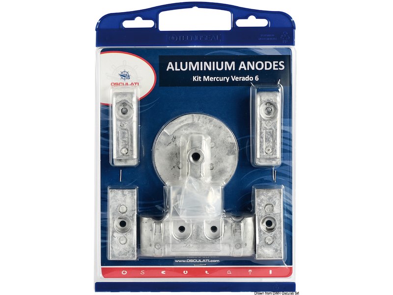 Kit anodi per Mercury