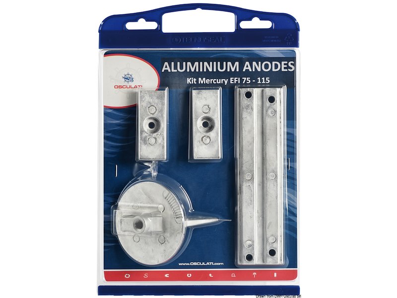 Kit anodi per Mercury
