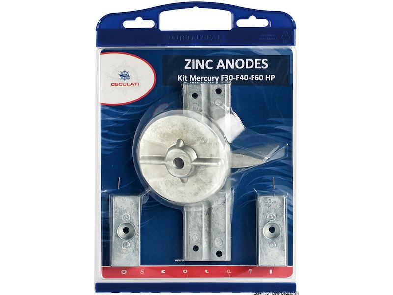 Kit anodi per Mercury