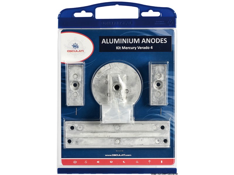 Kit anodi per Mercury