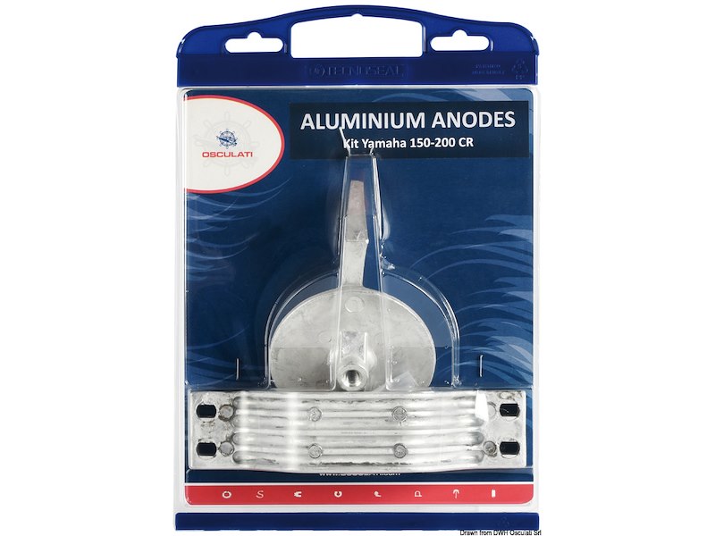Kit anodi fuoribordo per Yamaha