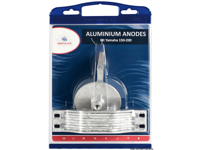 Kit anodi fuoribordo per Yamaha