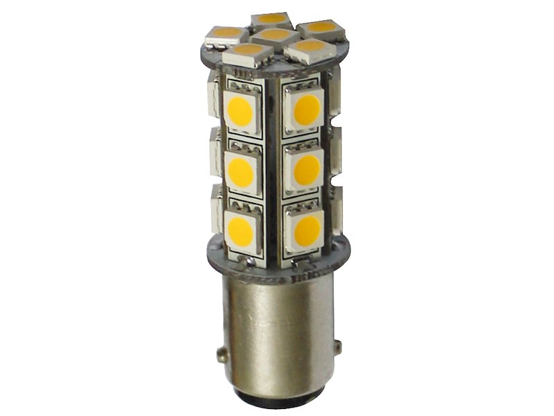 Lampadina LED SMD zoccolo BA15D per faretti