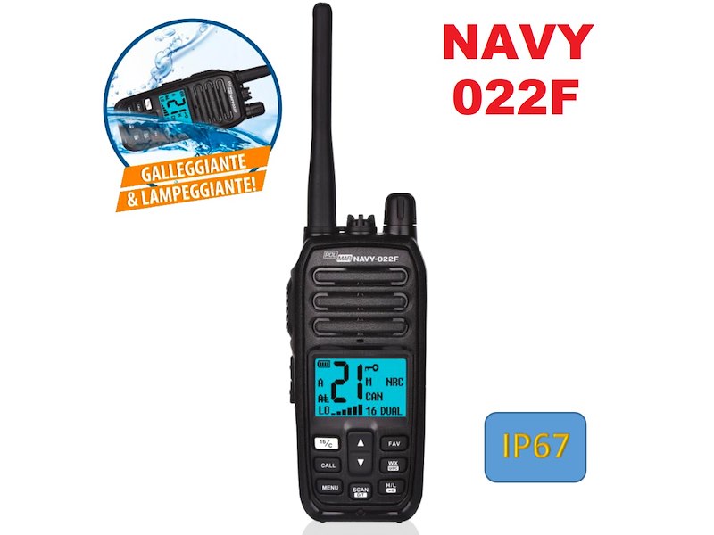 VHF POLMAR NAVY 022F