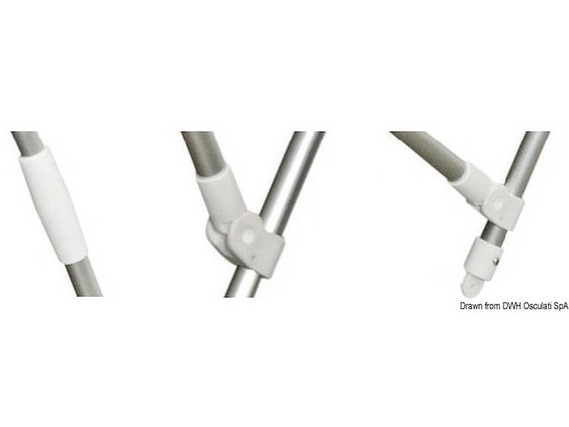 Capottina parasole BIMINI DEPTH 4 archi