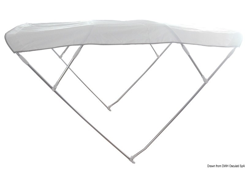 Capottina parasole BIMINI DEPTH 4 archi
