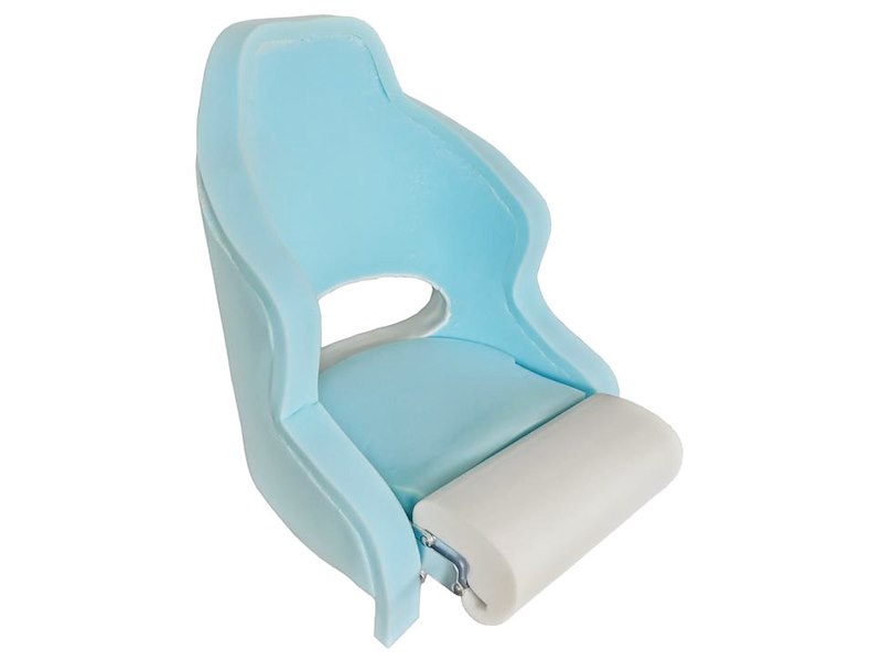 Sedile anatomico imbottito con flip up H52