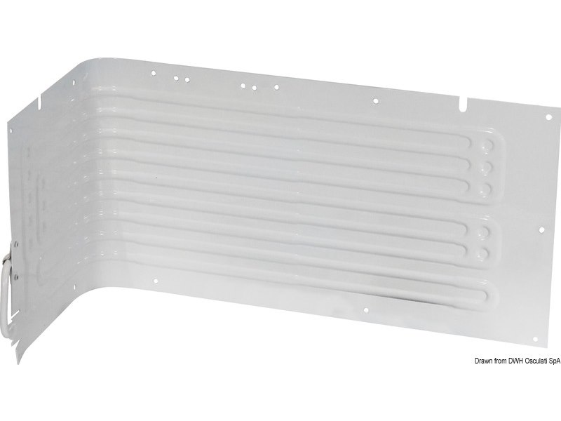 Evaporatore con giunti rapidi e termostato da collegare a 50.932.00/02