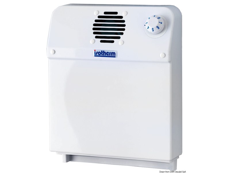 Evaporatore con giunti rapidi e termostato da collegare a 50.932.00/02