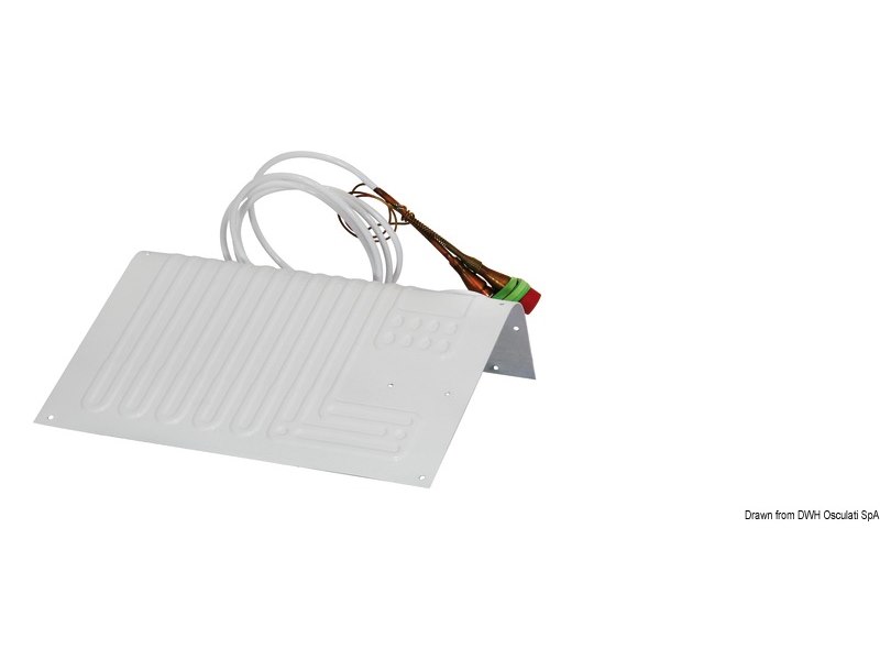 Evaporatore con giunti rapidi e termostato da collegare a 50.932.00/02
