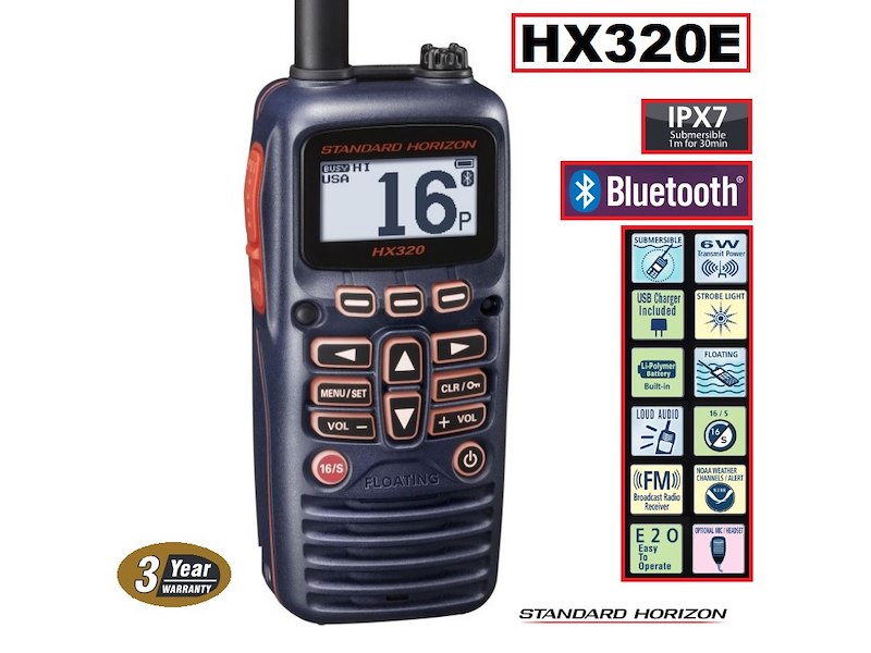 VHF HX320 STANDARD HORIZON