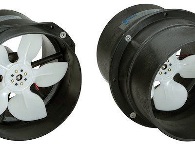 Ventilatore assiale a grande portata