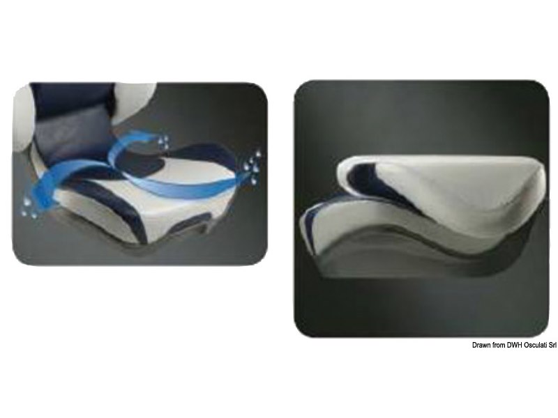 Sedile ribaltabile Attwood Centric II ergonomico 