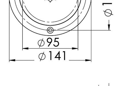 Botola di ispezione stagna con apertura rapida