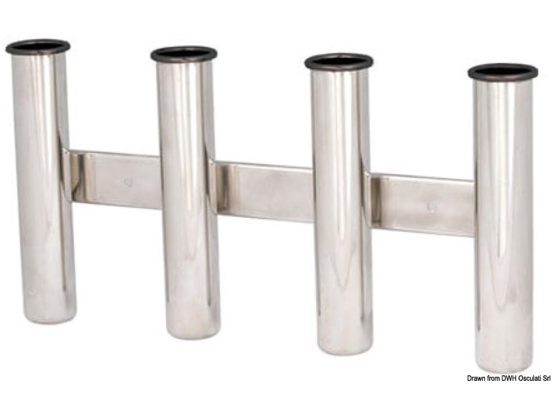 Portacanna in acciaio inox