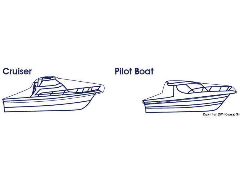 Telone sartoriale Jumbo per semicabinati/cabinati/T-Top