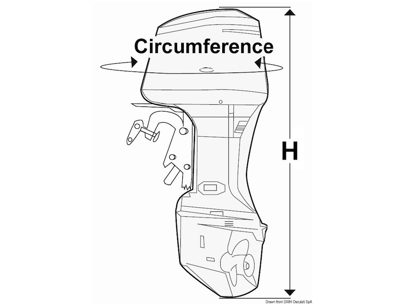 Coprimotore fuoribordo OCEANSOUTH 2/4 tempi Top Quality - Motore completo