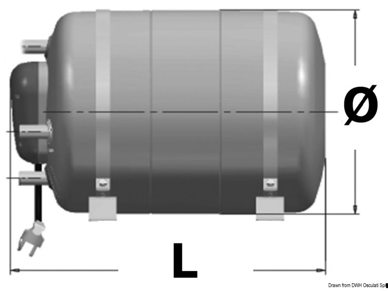 Scaldabagno ISOTEMP INDEL WEBASTO MARINE - Serie SPA