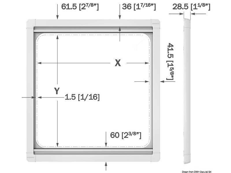 Tenda oscurante e zanzariera avvolgibili DOMETIC SkyScreen Roller Surface 2 – installate in superficie