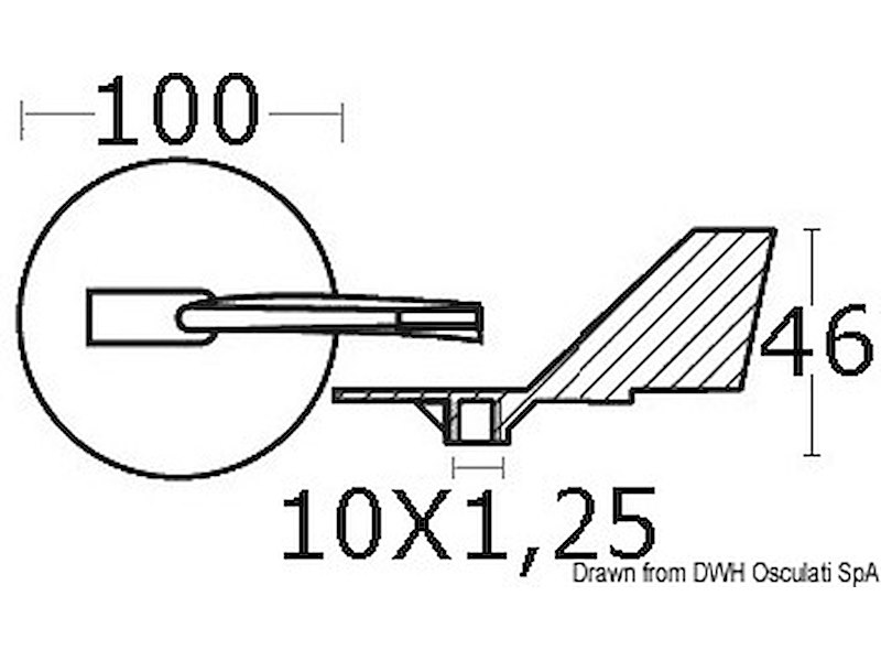 Anodo Yamaha 150/225 