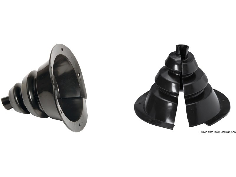 Soffietto passacavo apribile