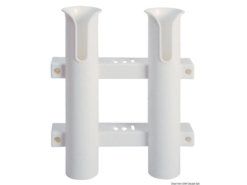 Portacanna fissa a parete in plastica